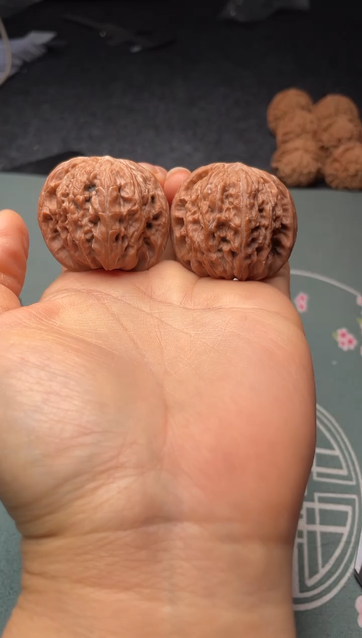 把件文玩核桃w112   磨盘   39尺