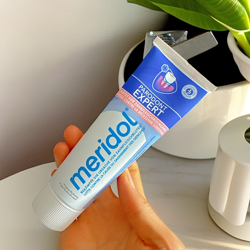 （1只）德国Meridol加强版牙膏牙周清洁含氟缩75ML