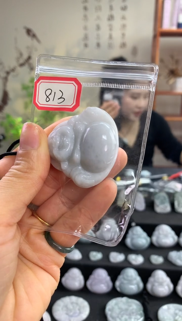 【闪购商品】翡翠颈饰未镶嵌佛公813