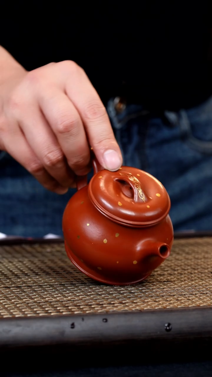 【闪购商品】紫砂茶壶宜兴紫砂茶壶朱泥180cc