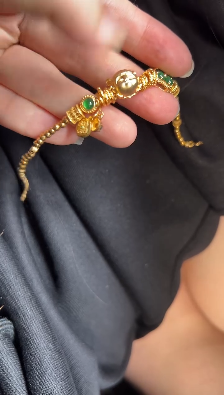 银S925镶嵌手链翡翠0617883785