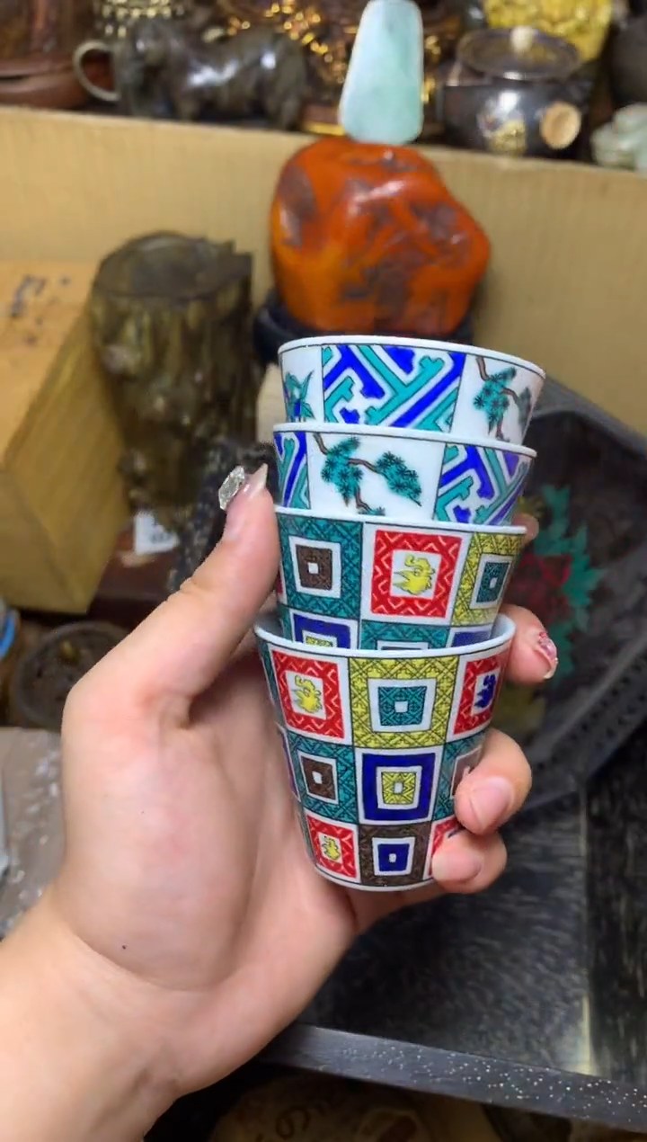 紫砂盖碗瓷器默认微瑕瓷器