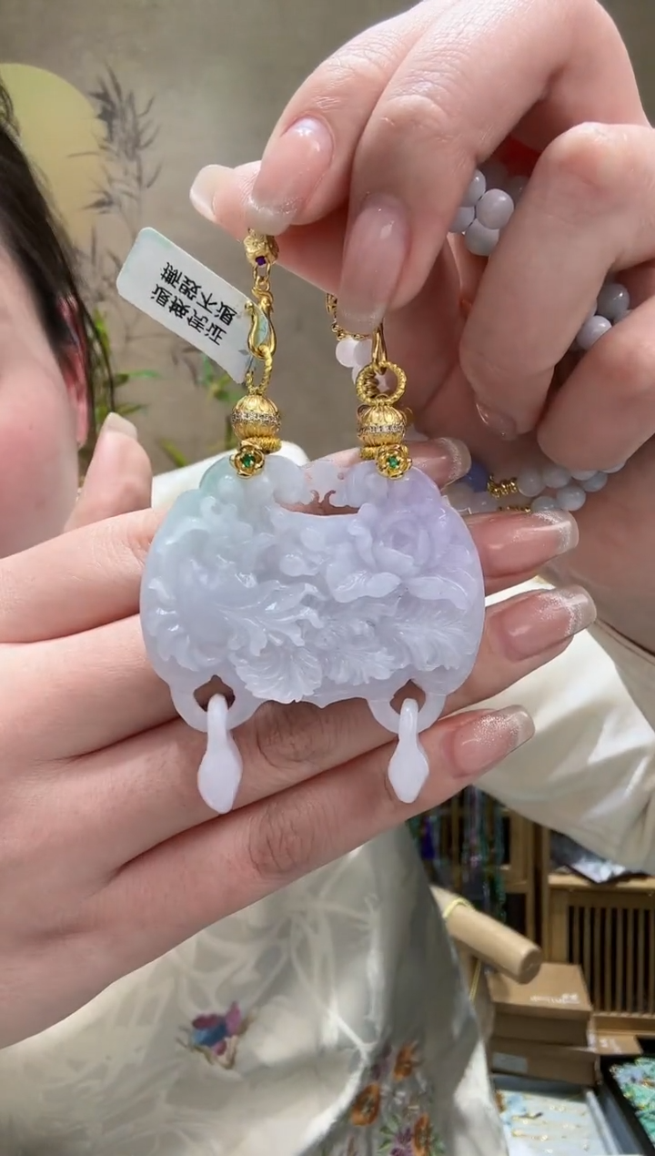 【闪购商品】翡翠颈饰未镶嵌吊坠