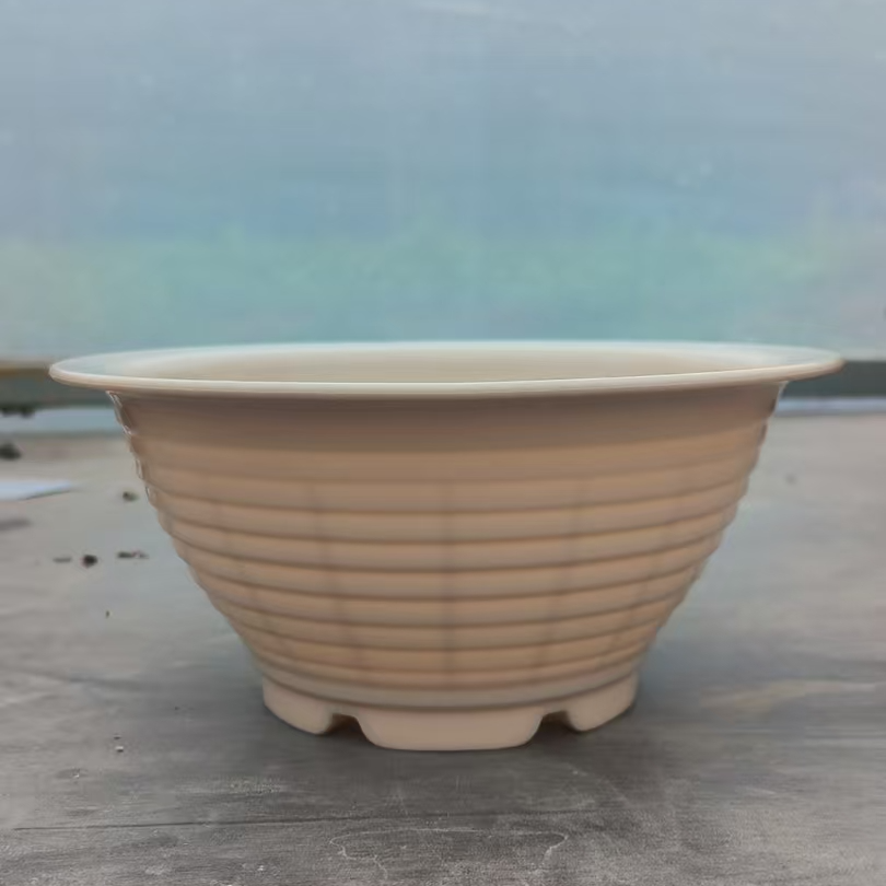 7件一组 树脂塑料花盆18.5*18.5*8原生料盆景绿植壮根促根培养盆