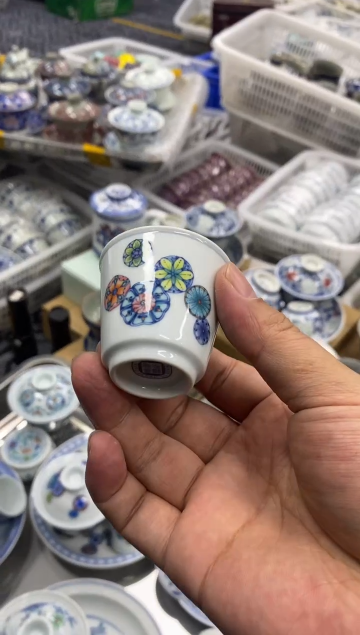 摆件陶景德陶瓷茶具容量约40