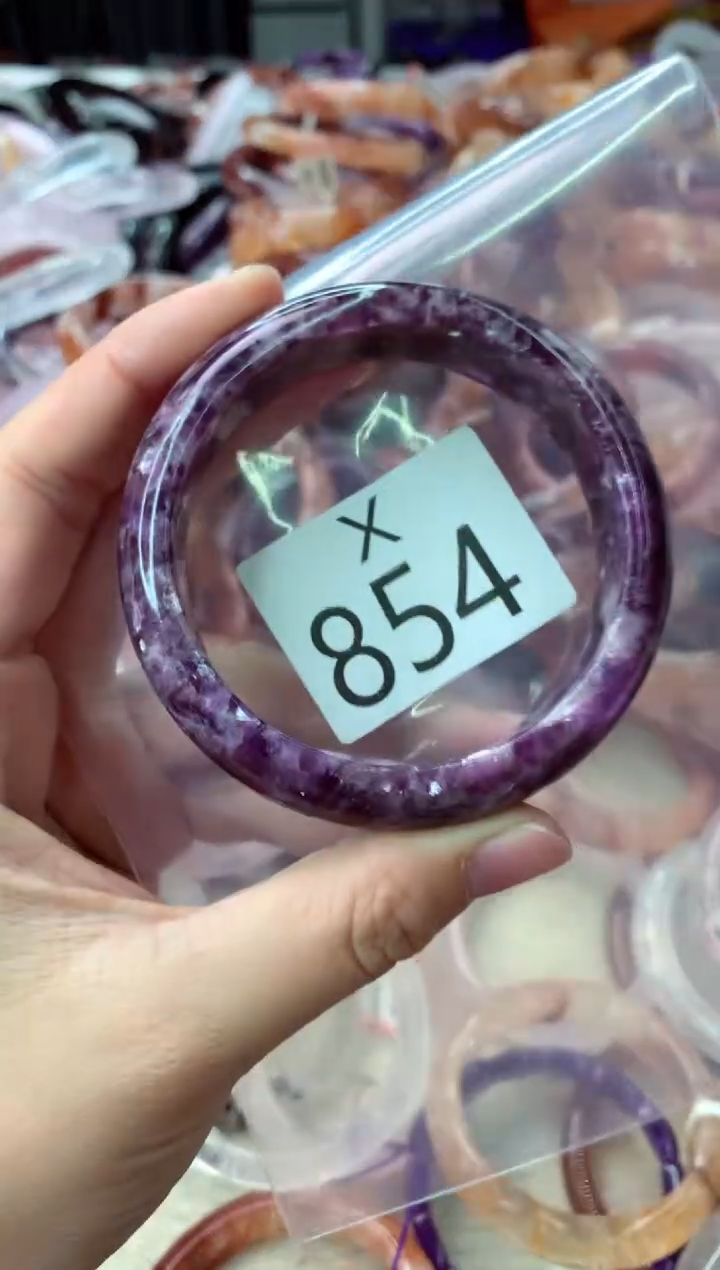 未镶嵌手镯水晶X854-56