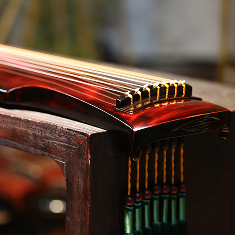 新【琛藏】纯生漆 古琴 手工斫制伏羲式古琴 直播间听音色