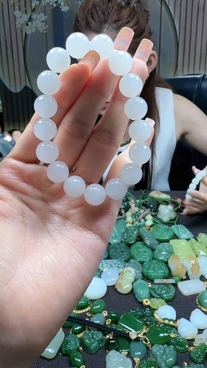 和田玉未镶嵌挂件12