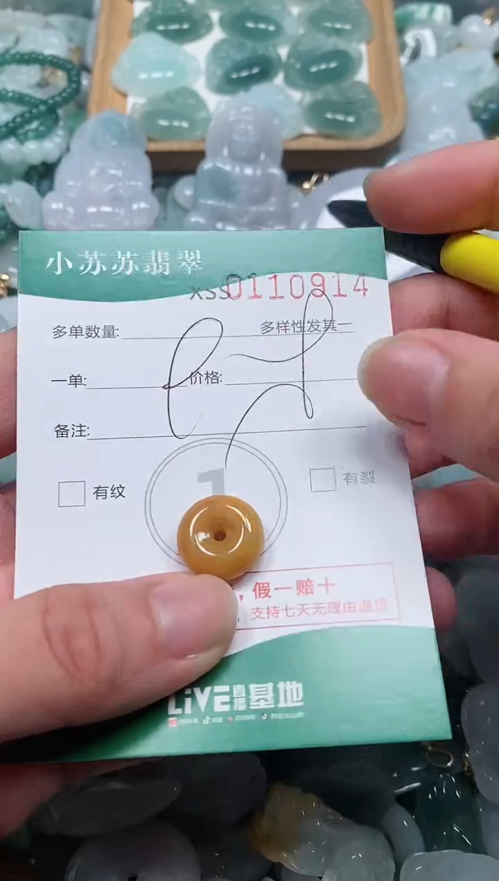 【闪购商品】翡翠颈饰未镶嵌闪购商品0110914