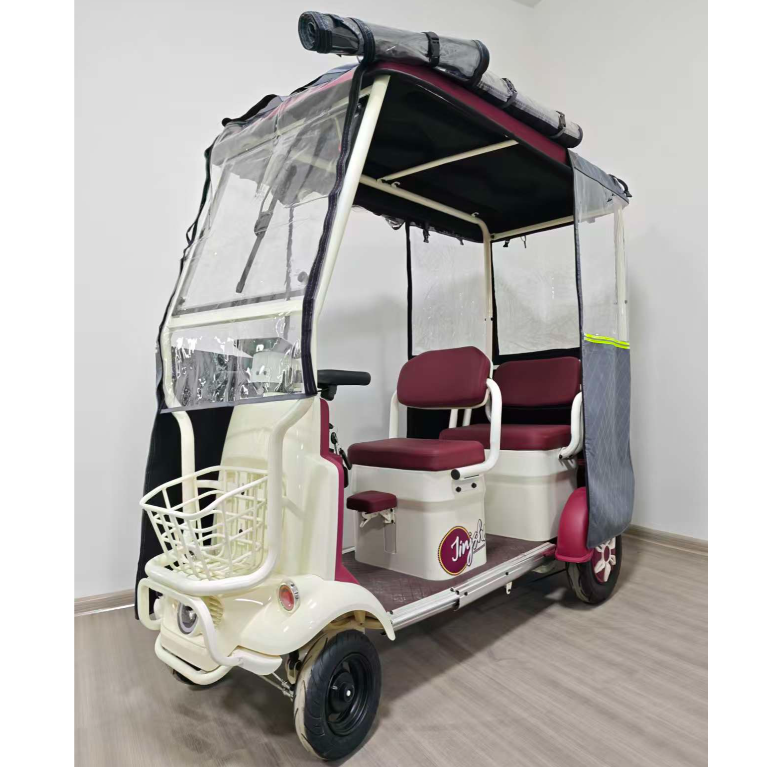 晋建设四轮专用雨帘实用出行必备雨帘