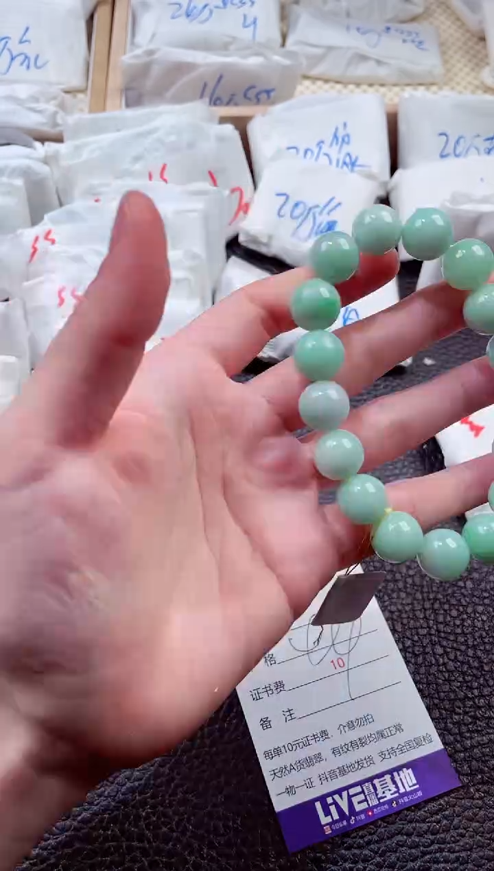 翡翠未镶嵌颈饰00008916