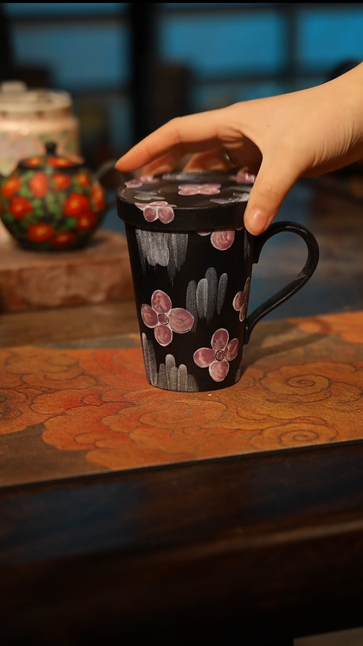 陶瓷景德镇高温釉下彩手工手绘款式