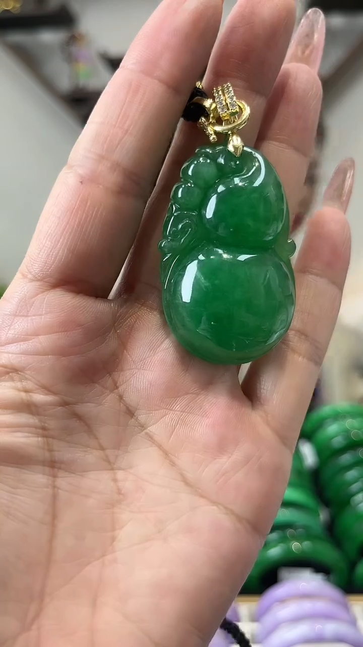 【闪购商品】砖雕闪41 手工雕刻吊坠