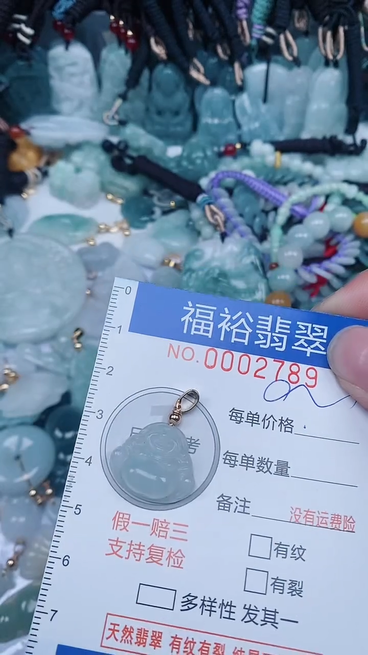 【闪购商品】翡翠颈饰未镶嵌...0002789