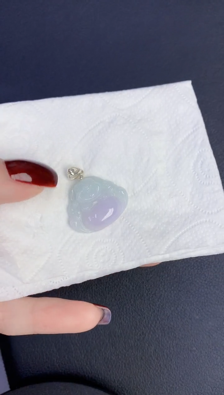 颈饰未镶嵌翡翠缅甸天然翡翠A货