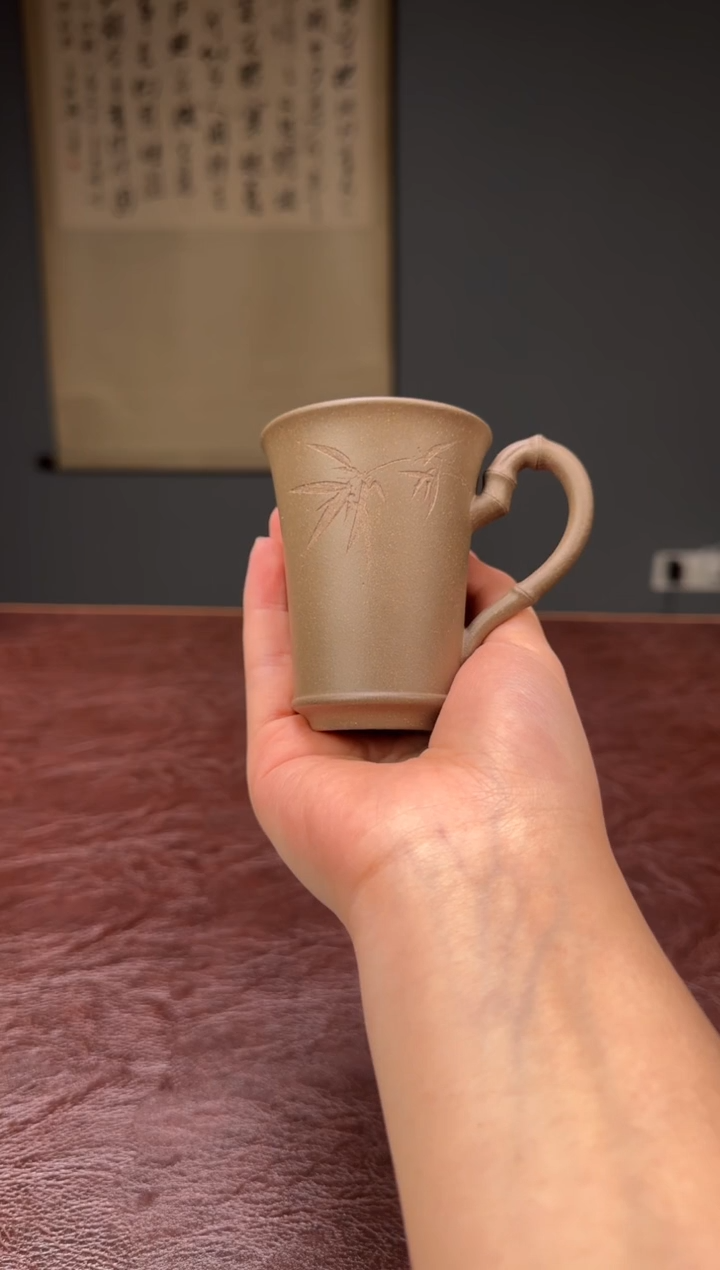 茶壶紫砂青段杯子