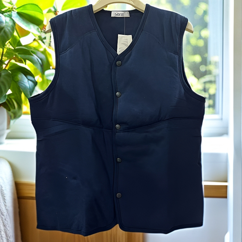 森鹅21111 110休闲男士棉马甲