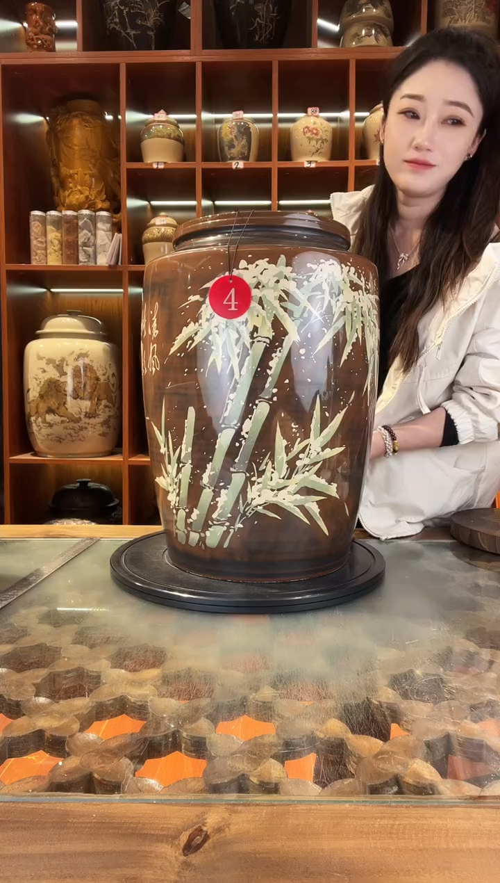 缸云南建水紫陶大号缸@4