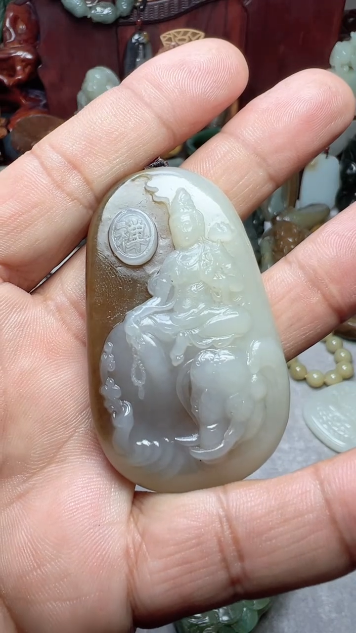 【闪购商品】和田玉挂件未镶嵌-