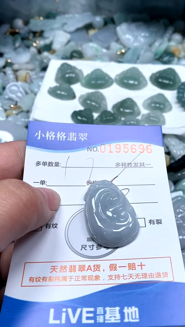 【闪购商品】翡翠颈饰未镶嵌闪购商品0195696