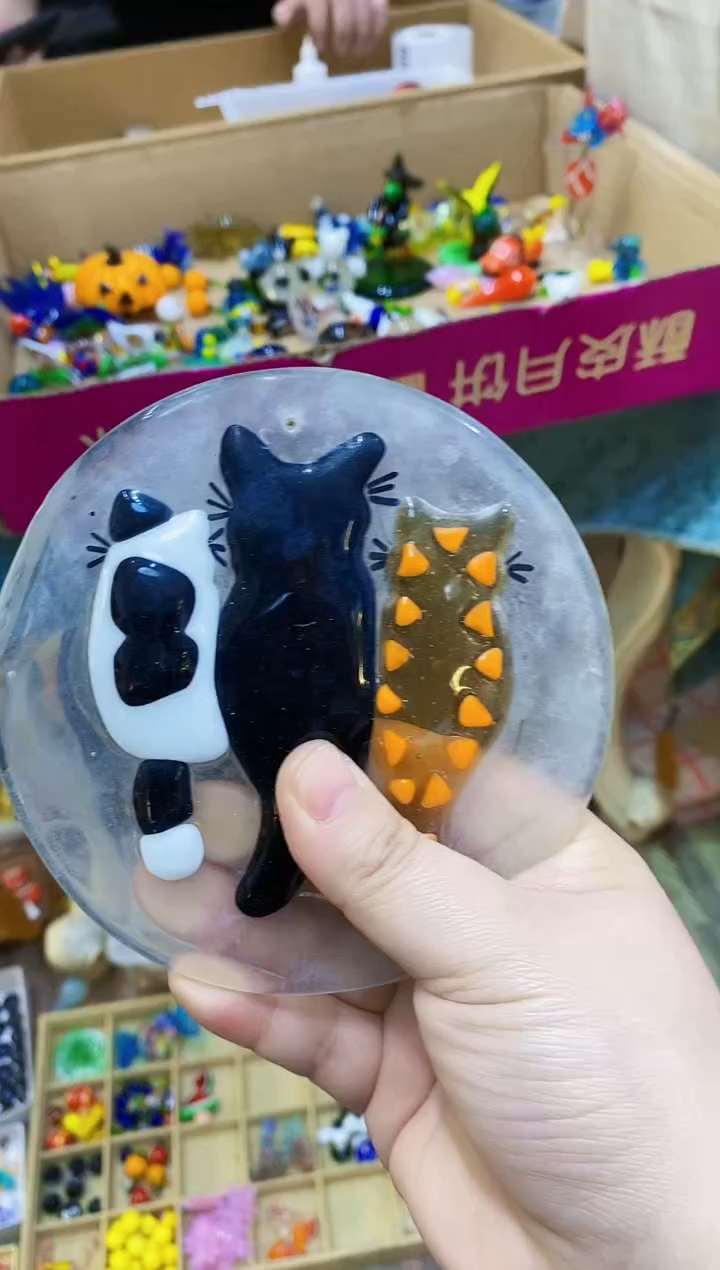 琉璃手工艺品微瑕片片