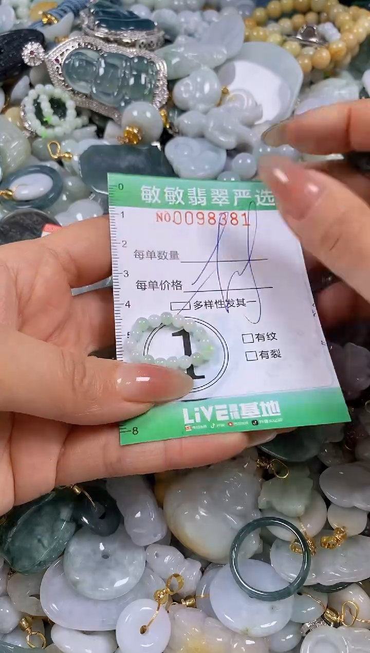 【闪购商品】翡翠颈饰未镶嵌闪购0098381多样性发其一