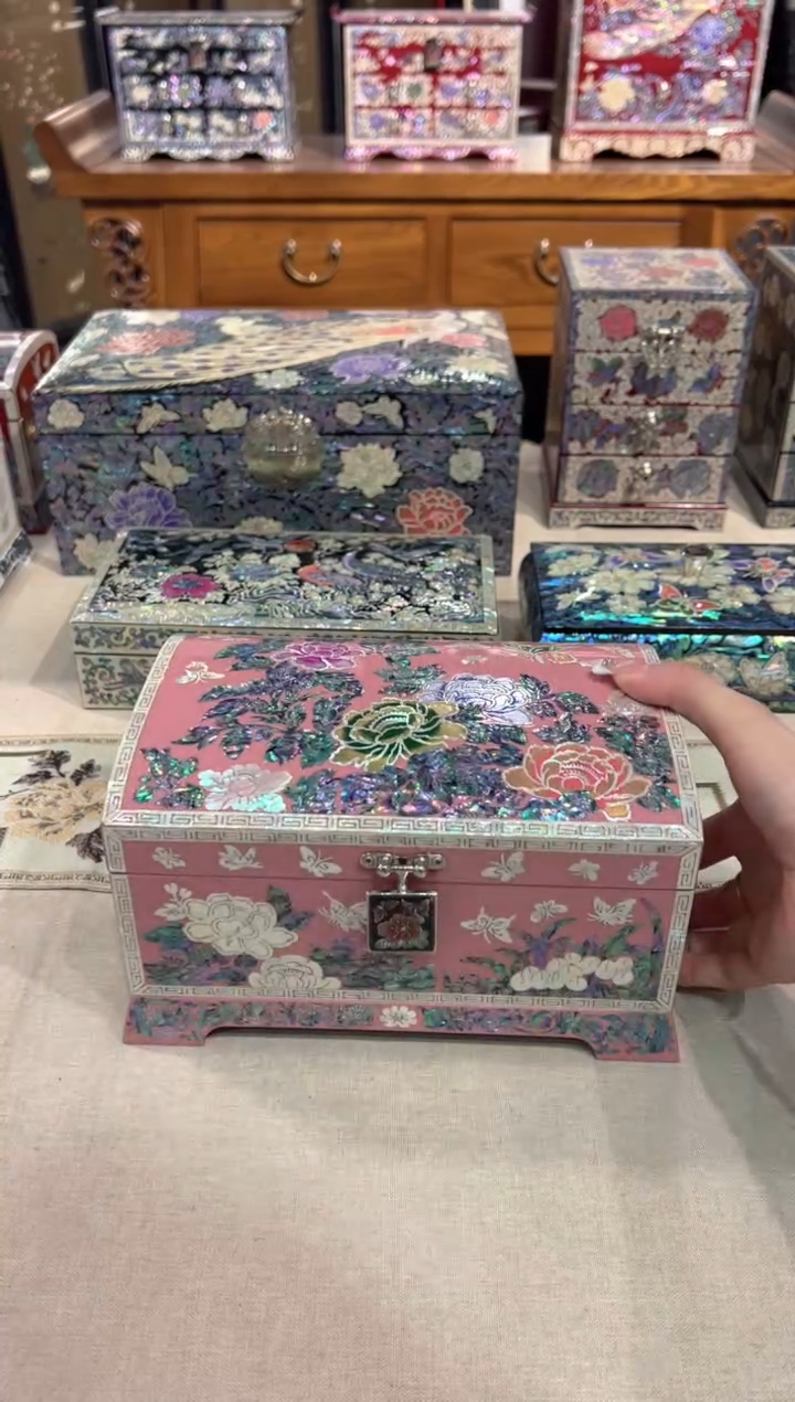 【闪购商品】按扣满贝底·弘贝雅螺钿漆器文化馆