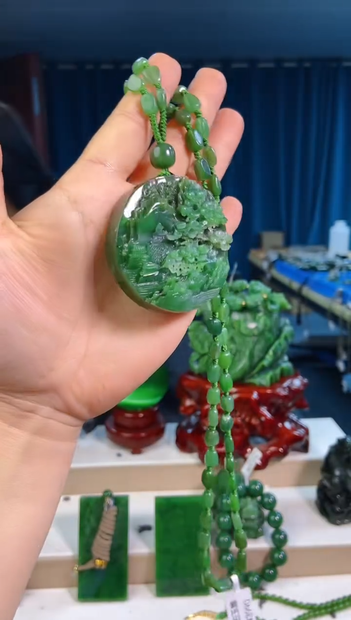 【闪购商品】和田玉挂件未镶嵌1