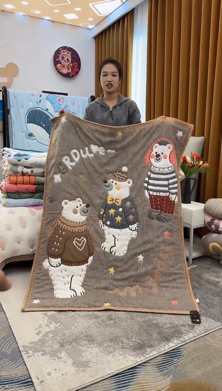 棉花三只熊-120x150