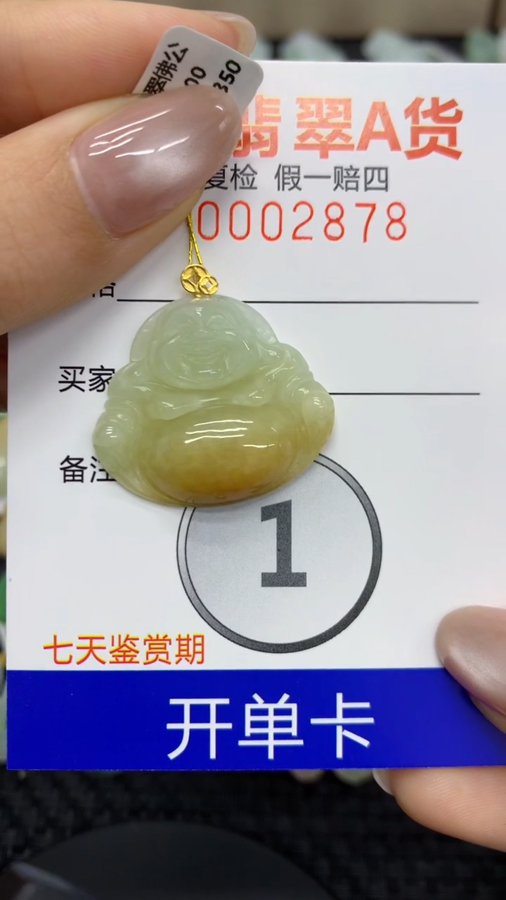 【闪购商品】翡翠颈饰18K金镶嵌11111111111