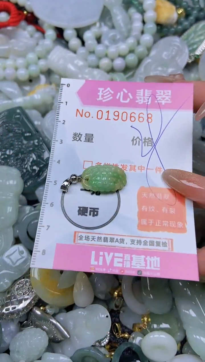 翡翠未镶嵌颈饰闪购链接0190668