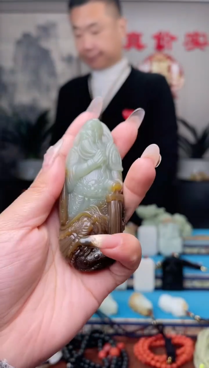 【闪购商品】和田玉挂件未镶嵌1