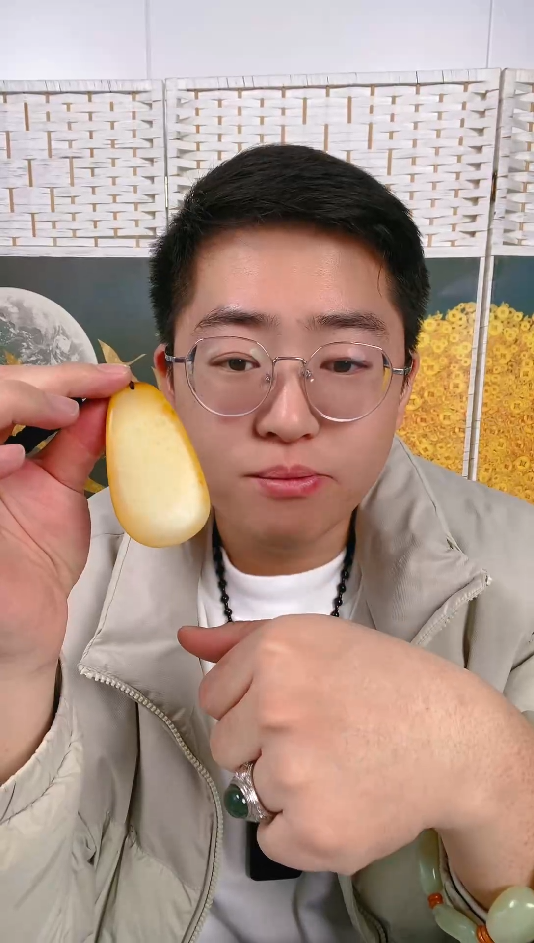 颈饰未镶嵌和田玉36