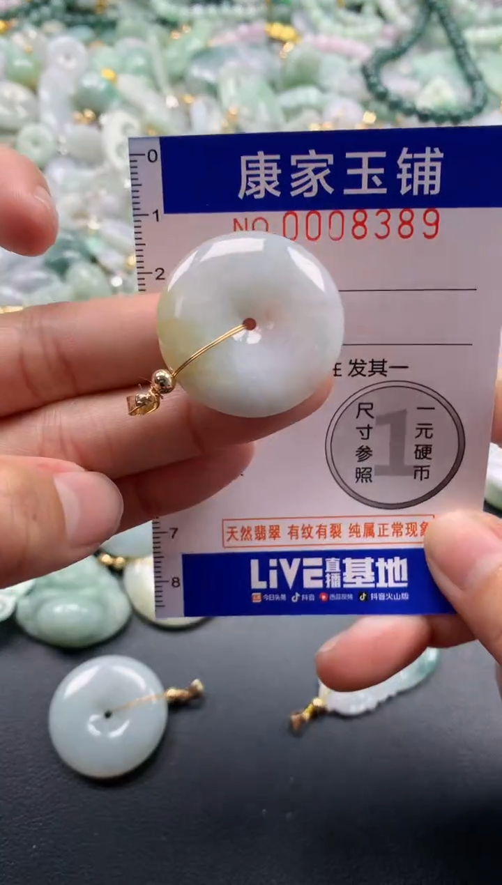 颈饰未镶嵌翡翠8389