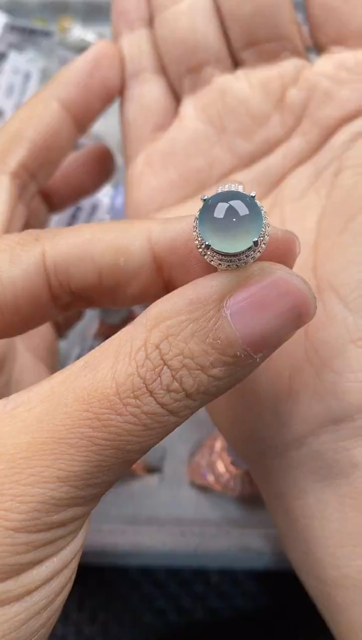 未镶嵌戒指翡翠888         10