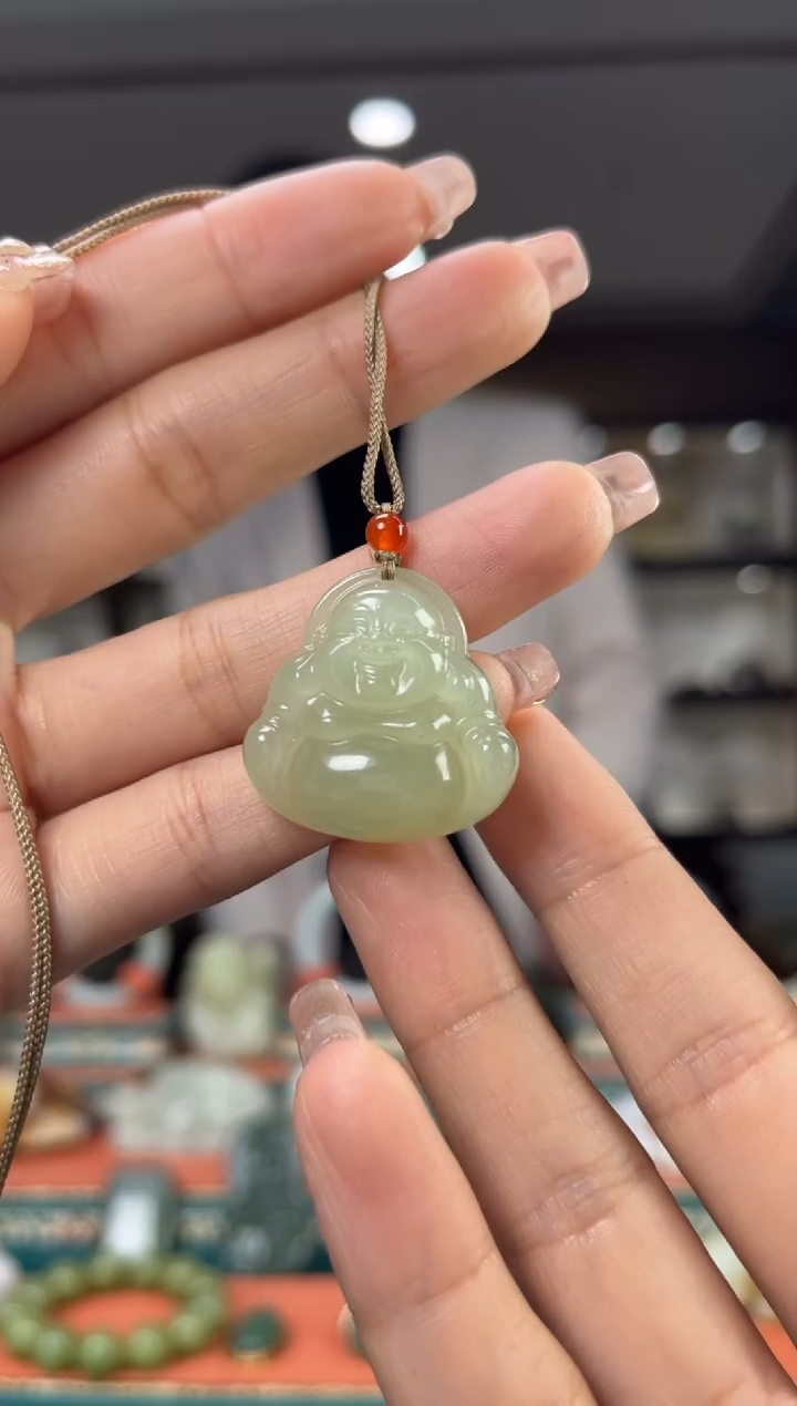 【闪购商品】和田玉颈饰未镶嵌佩佩28mm左右