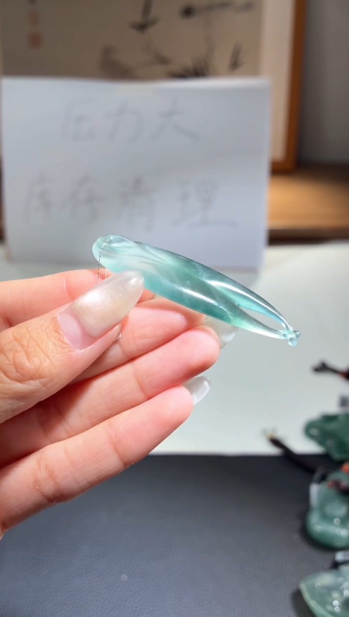 吊坠(不含链)未镶嵌翡翠天然翡翠A货