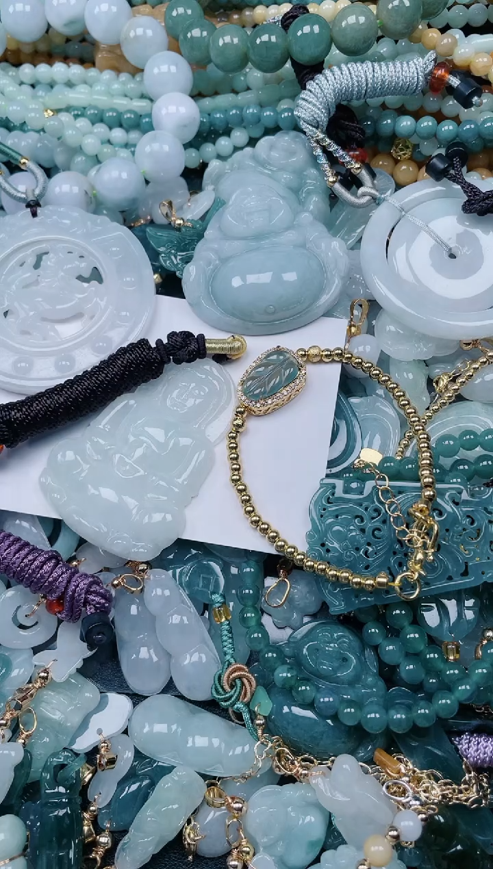 颈饰未镶嵌翡翠.0006804