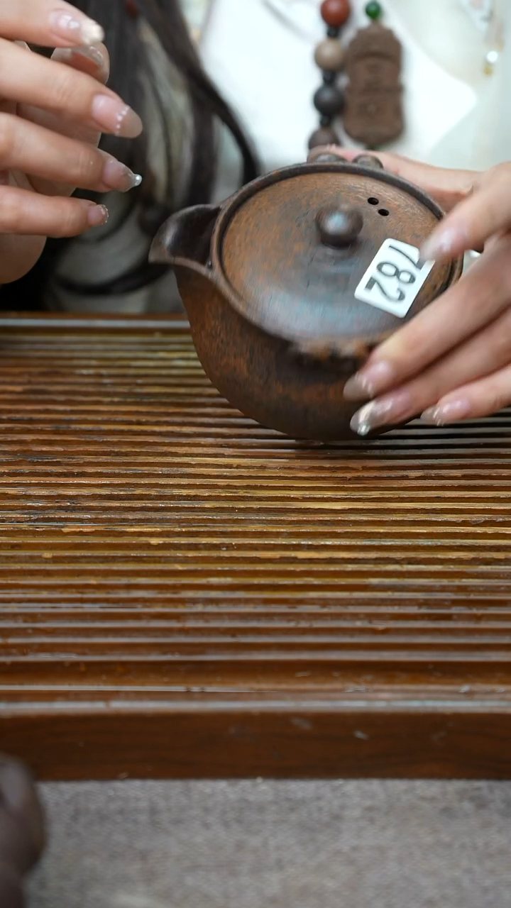 万古烧粗陶手工茶具