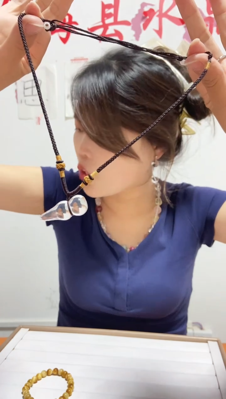 未镶嵌摆件水晶全净体葫芦吊坠