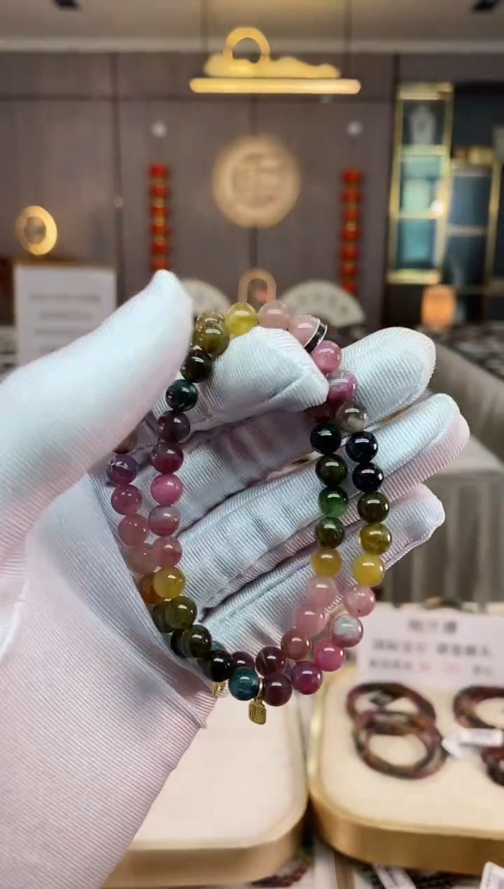 【闪购商品】碧玺单圈手串未镶嵌（多样性发一条）xion