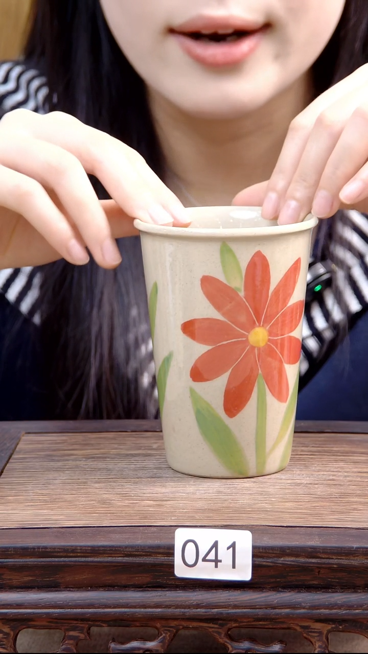 杯子景德镇陶瓷手绘杯子041