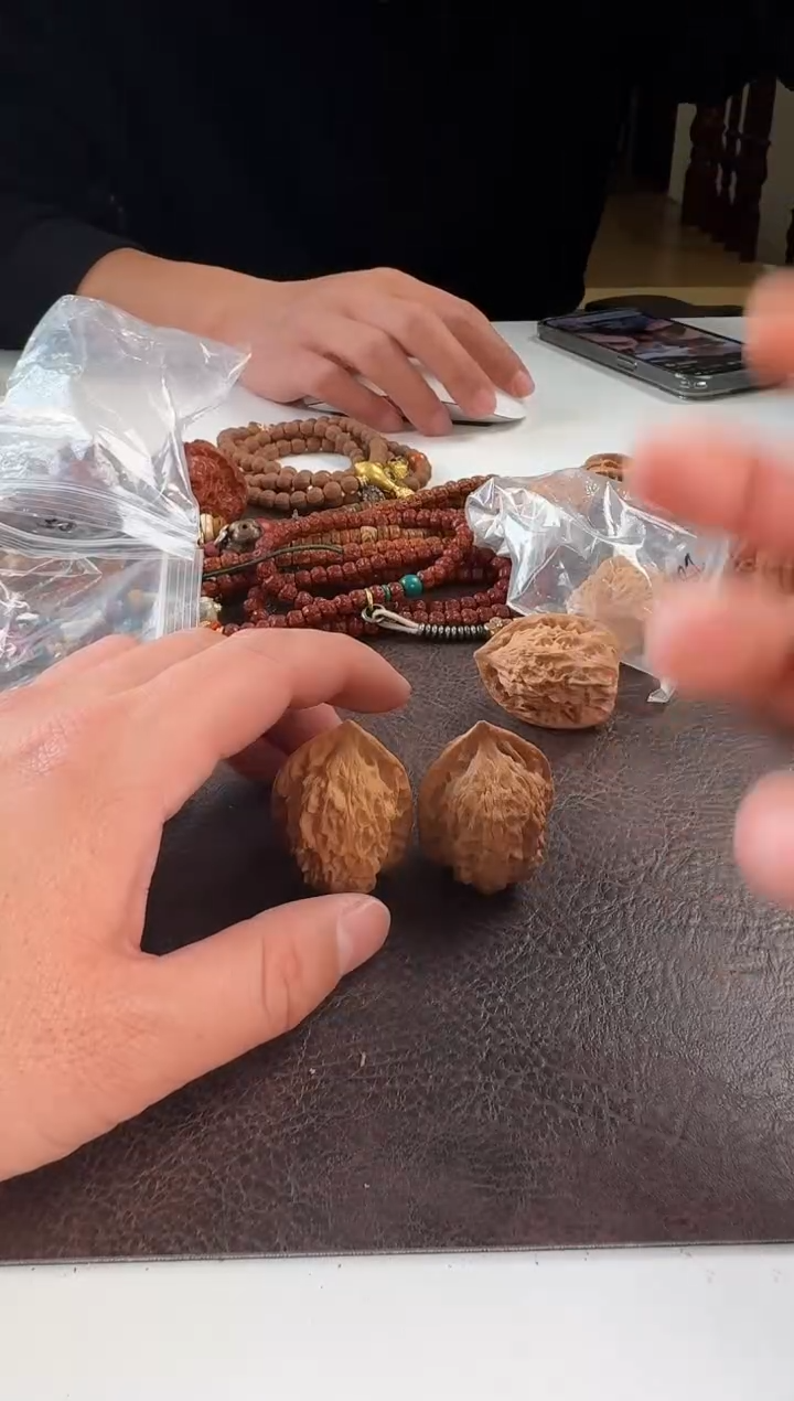 【闪购商品】文玩核桃把件-野鸡-野生鸡心核桃-28-29mm