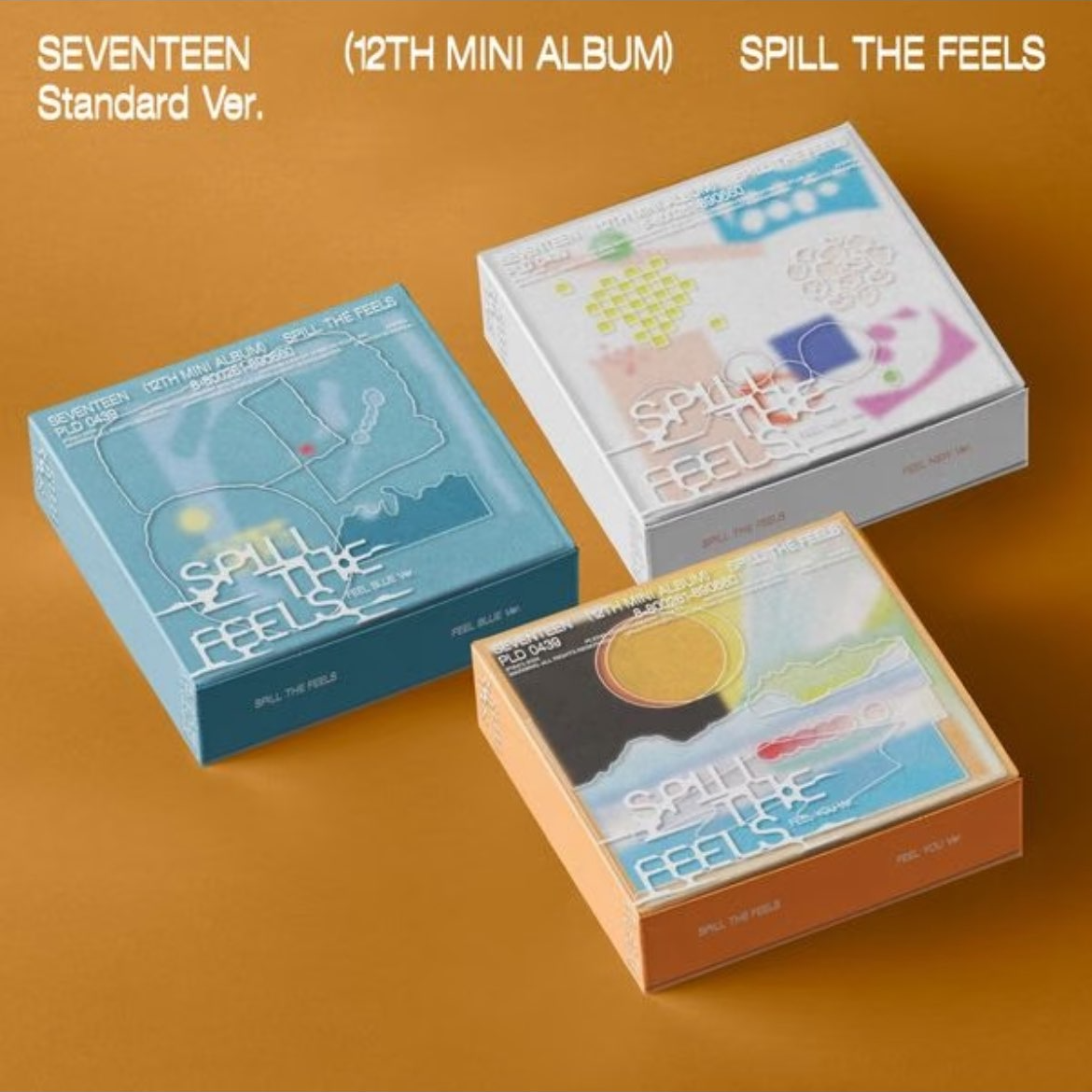 【现货包邮】潮玩SEVENTEEN 迷你12 SPILL THE FEELS专辑合集