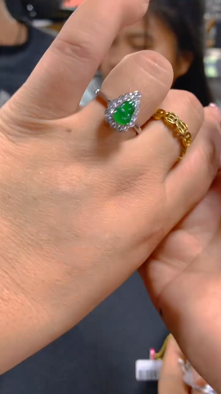 【闪购商品】翡翠戒指未镶嵌0799806714多样性发其一