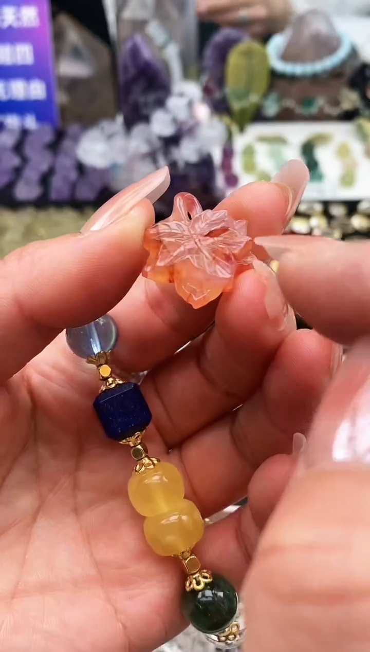 【闪购商品】水晶颈饰未镶嵌25a多样性发其一/1.15/1个