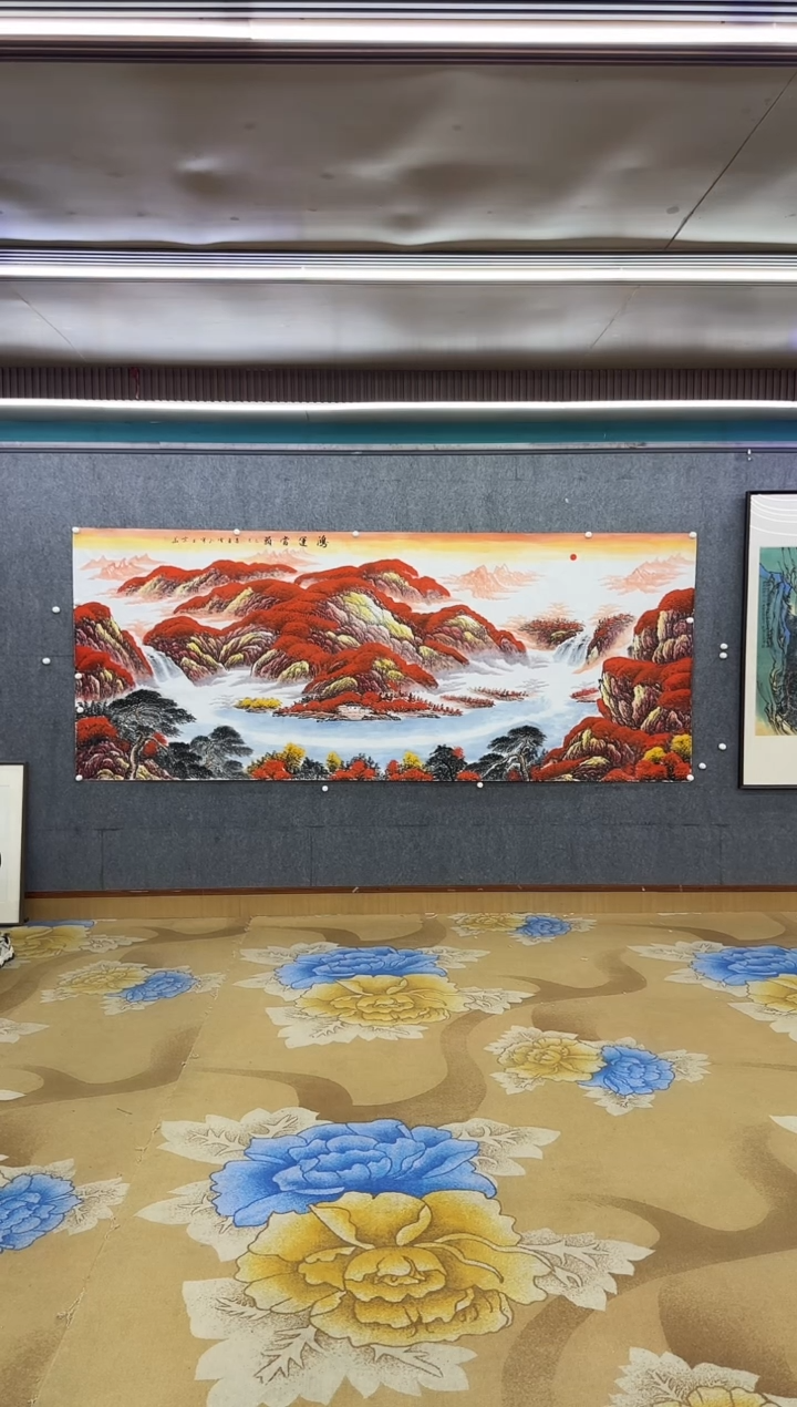 绘画绘画dc刘雪红-大丈二-国画