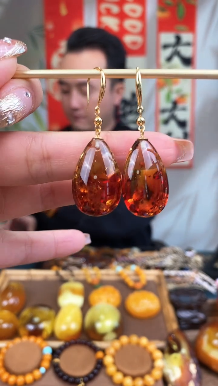 【闪购商品】琥珀裸石未镶嵌 全国 包邮