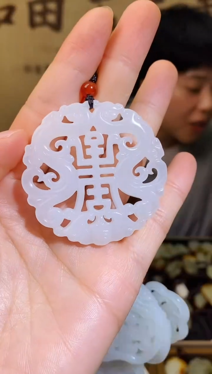 和田玉未镶嵌颈饰1多样性随机发货111111