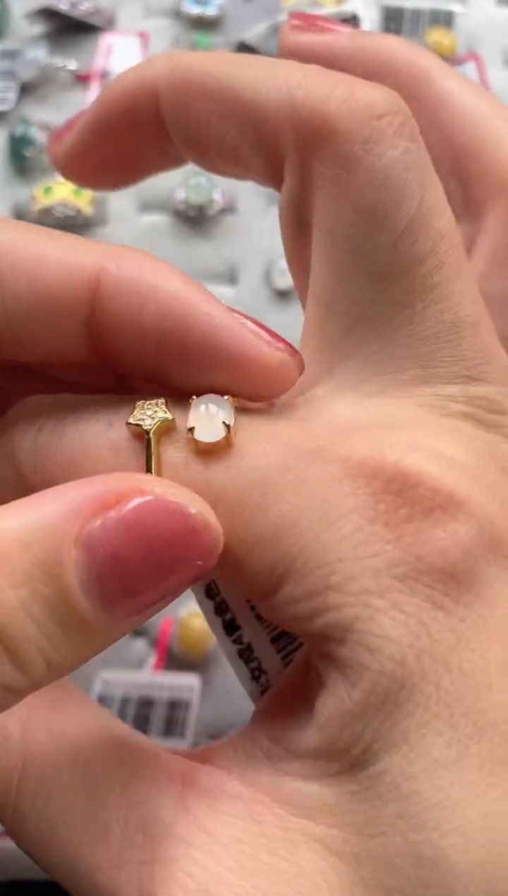 【闪购商品】翡翠戒指银S925镶嵌1111111111     4